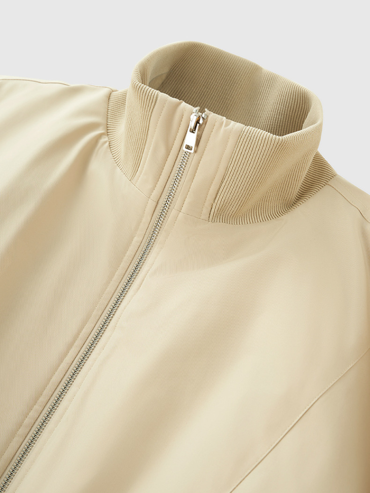 Collar Bomber Jacket