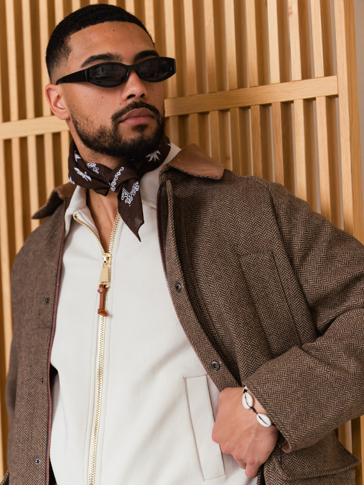 Oak Herringbone Jacket