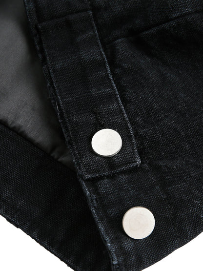 Paper Straight Ripped Denim Jacket