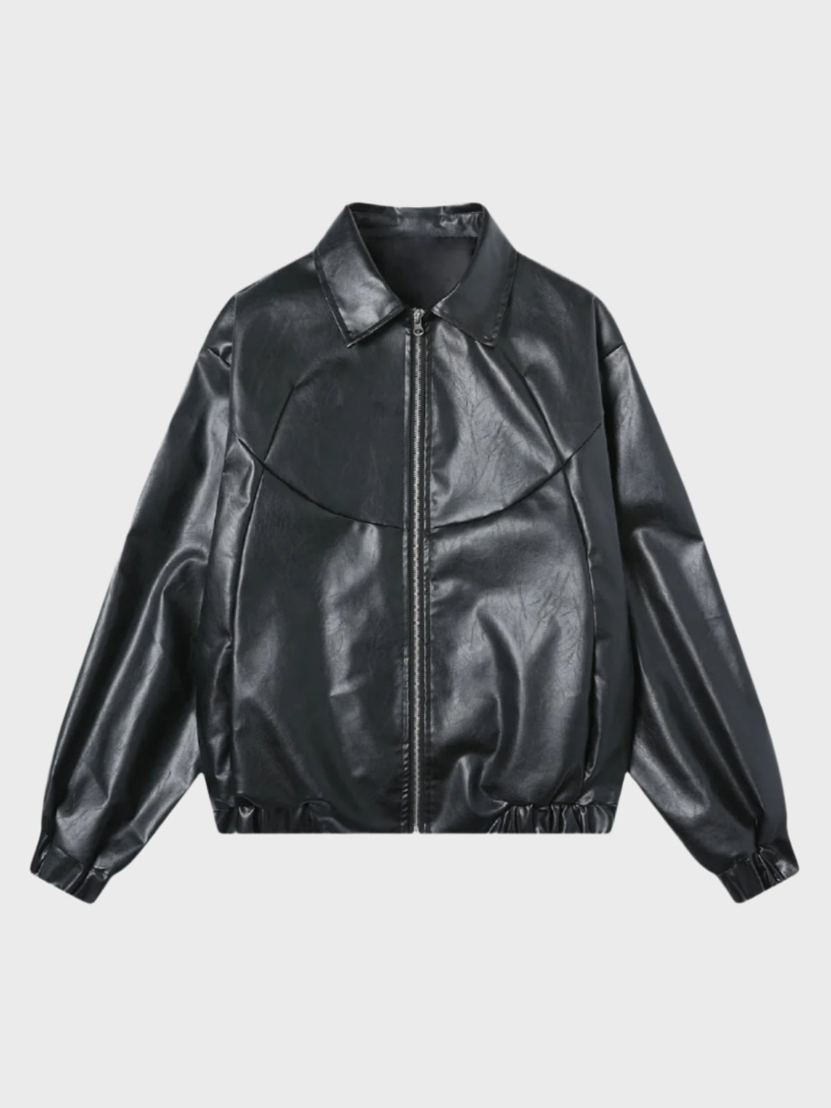 Paper Straight Leather Cycle Jacket