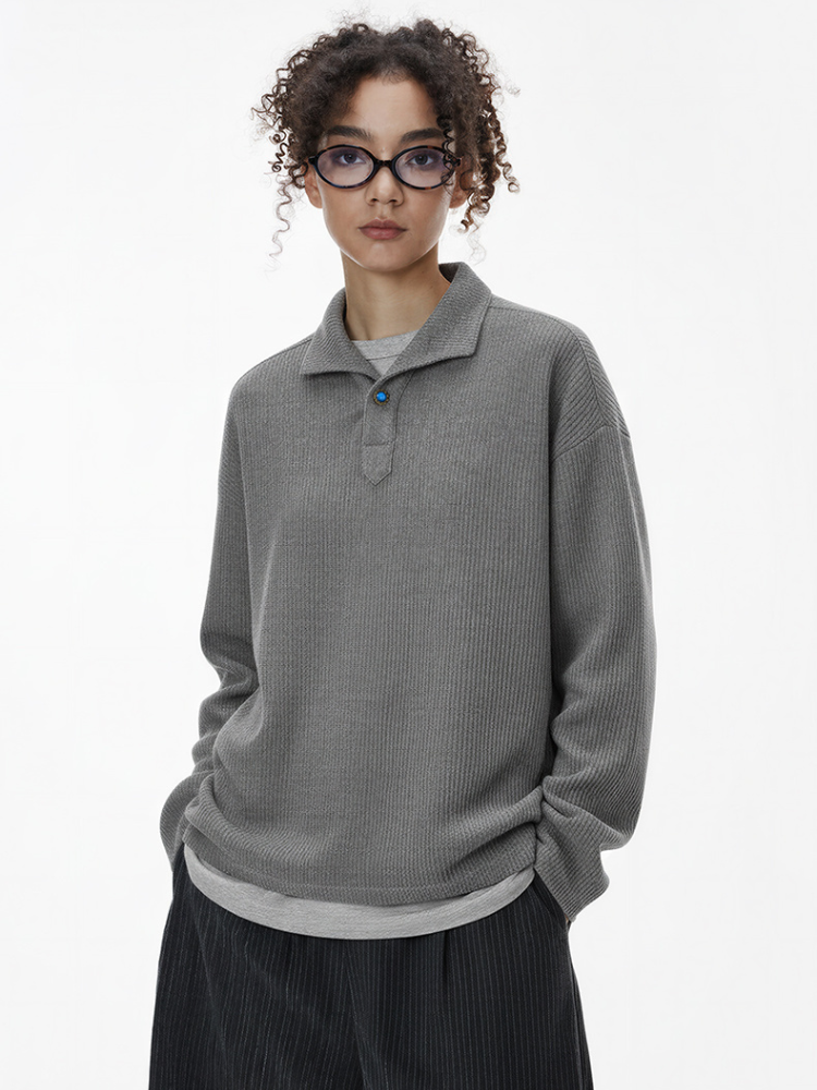 Alpine Rib Knit Grey