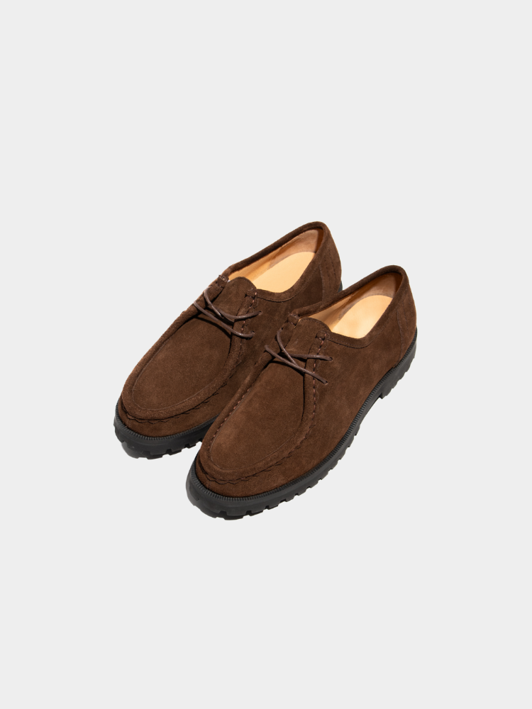Lug Moc Derby Brown
