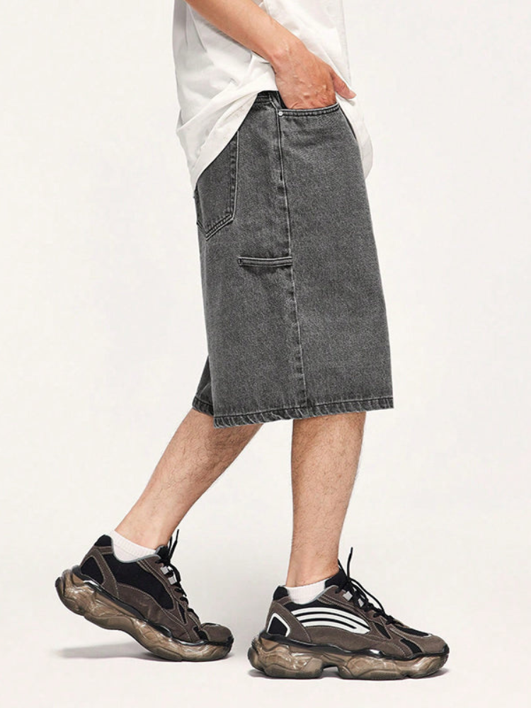 Paper Straight Classic Denim Shorts