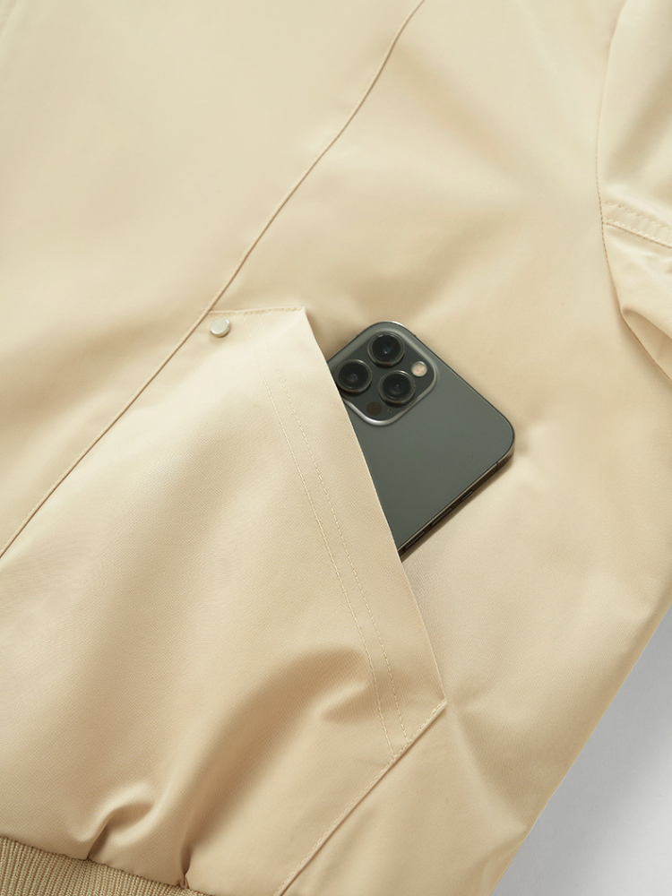 Collar Bomber Jacket