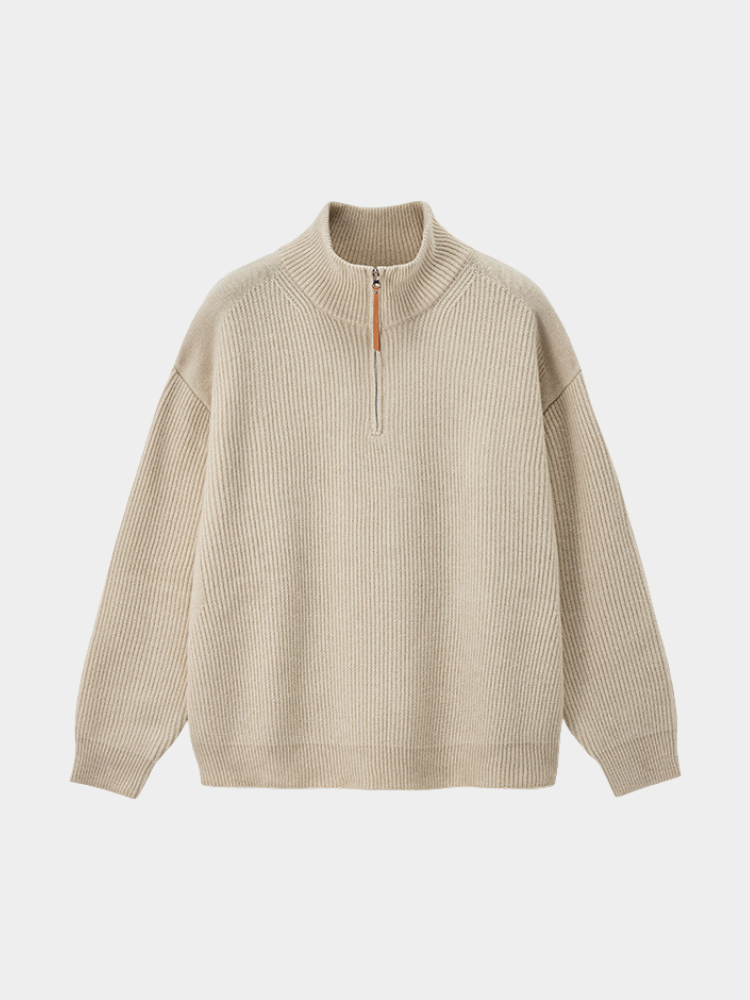 Stehkragenpullover