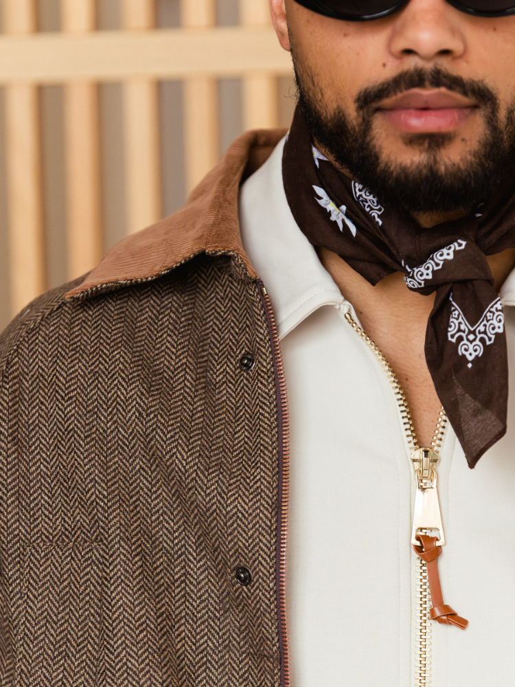 Oak Herringbone Jacket