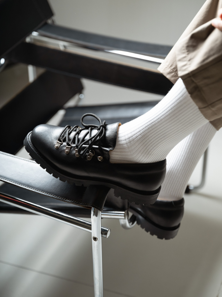 Heritage Derby Leather Black