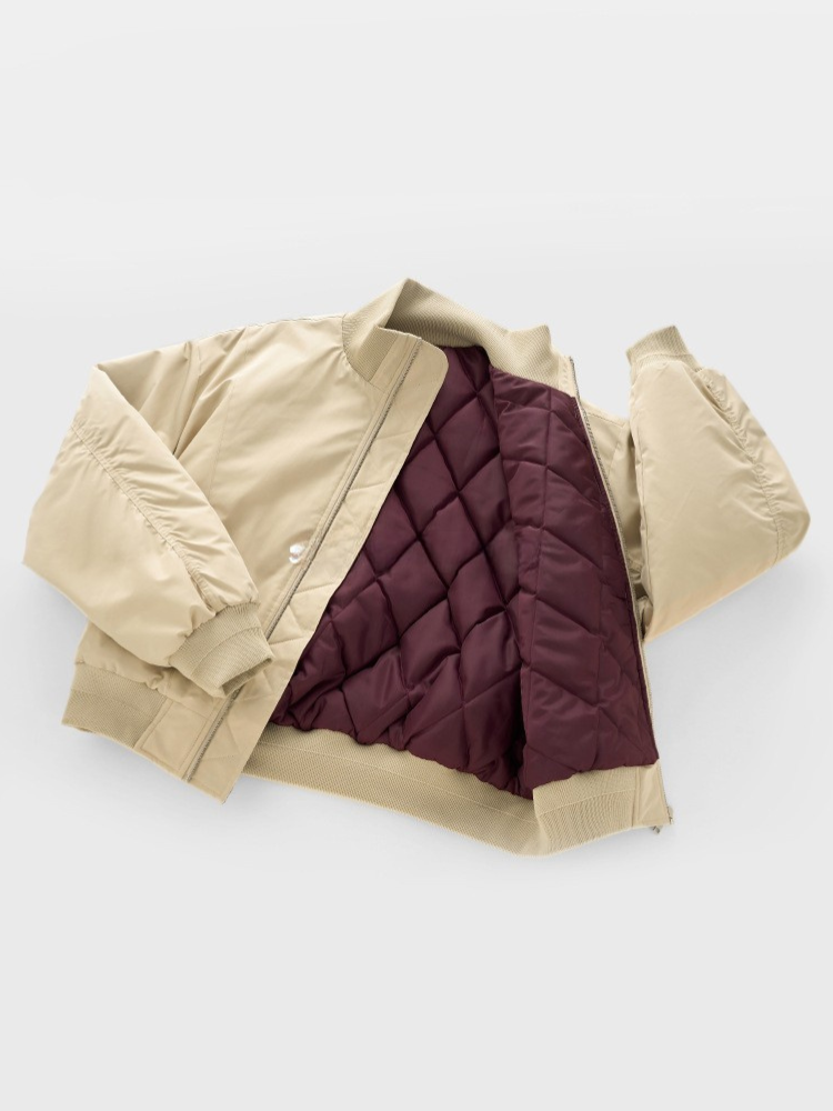 Collar Bomber Jacket