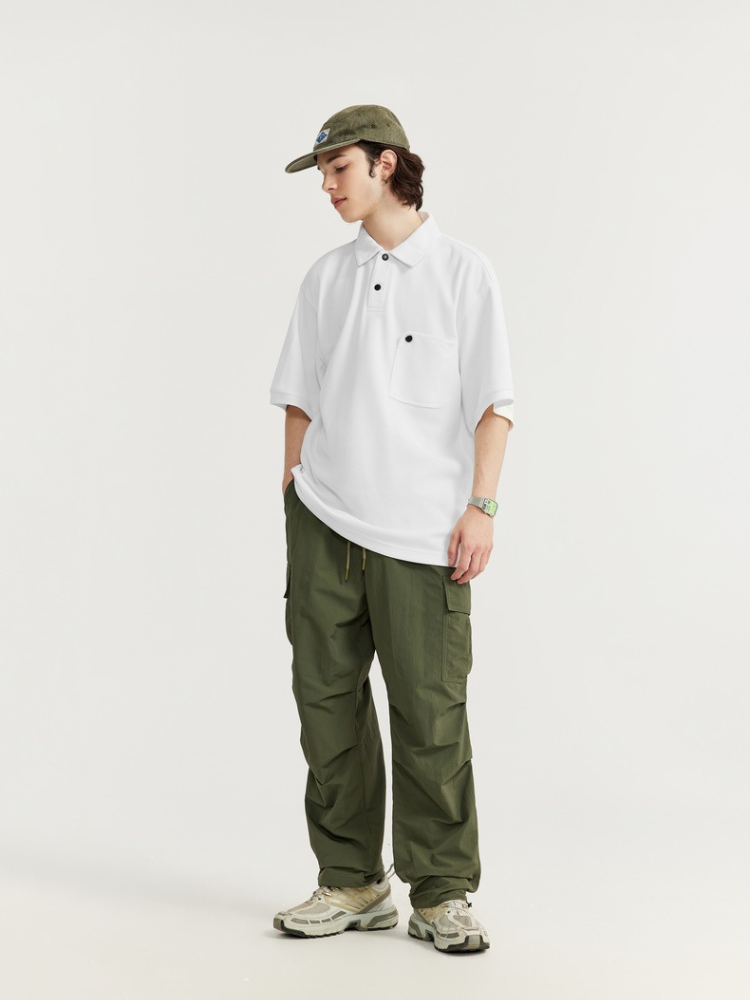 Paper Straight Baggy Polo