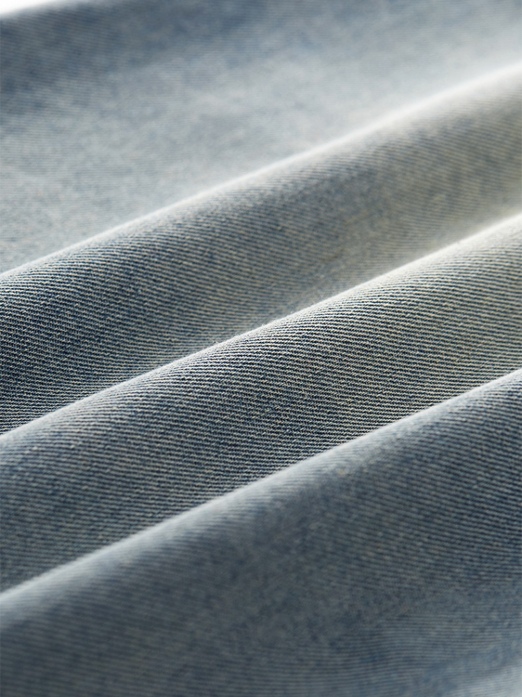 Paper Straight Drop-Length Jorts