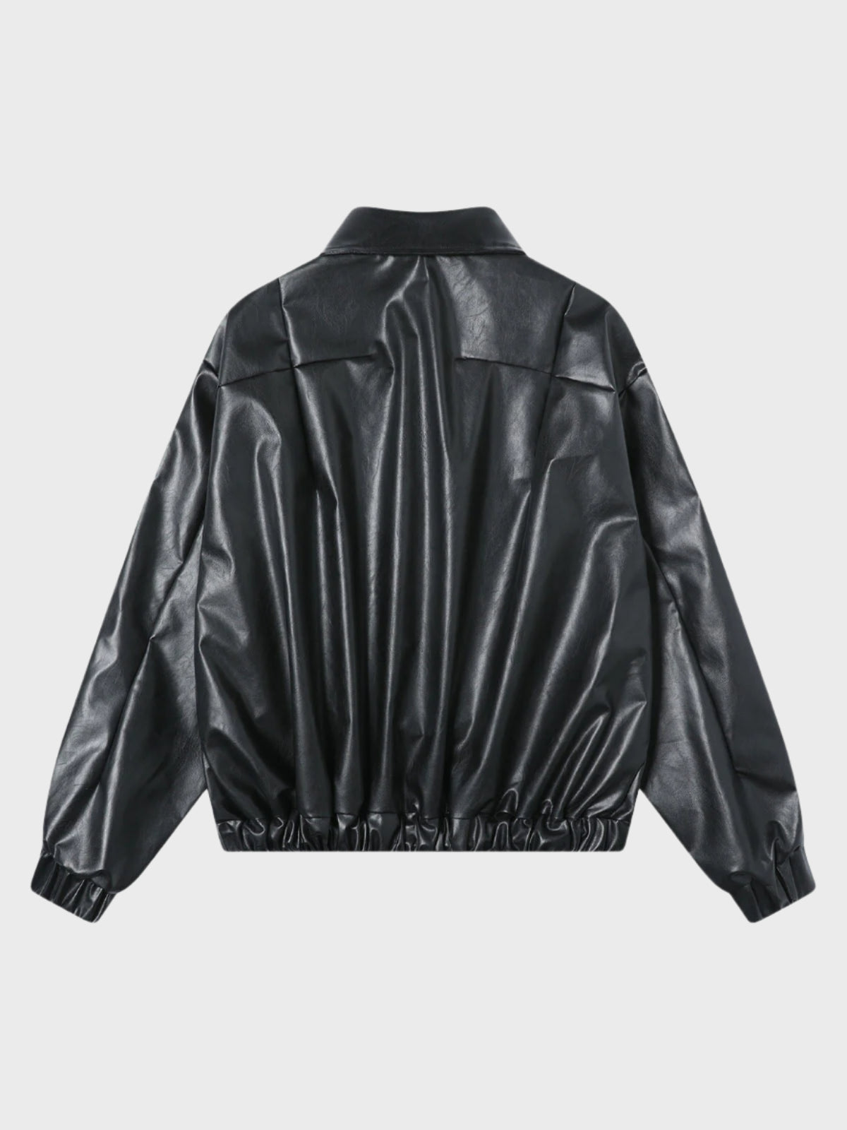 Paper Straight Leather Cycle Jacket