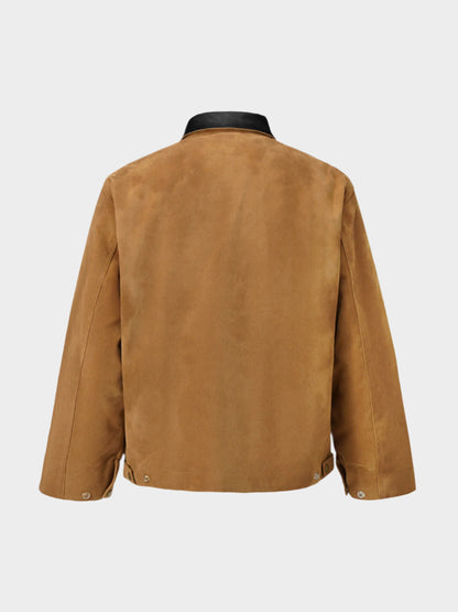 Paper Straight Vintage Suede Jacket