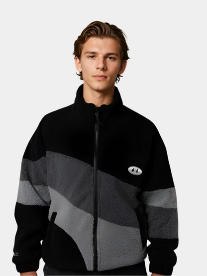 Paper Straight Retro Fleece Jacket