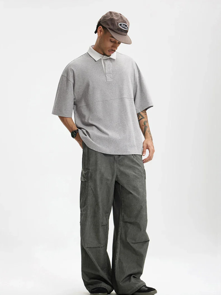 Paperstraight Oversized Polo T-Shirt