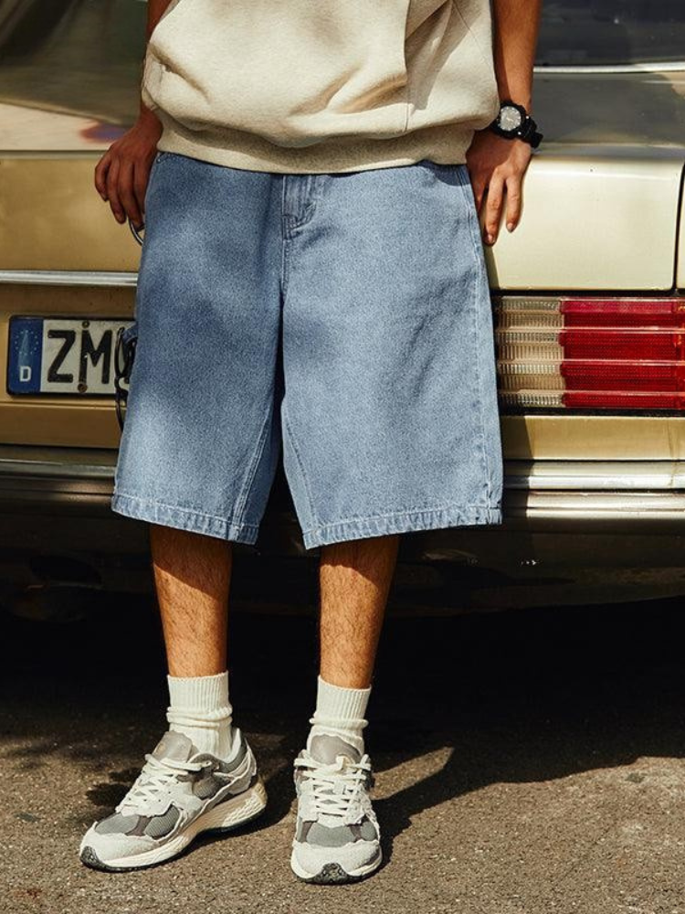 Paper Straight Classic Denim Shorts