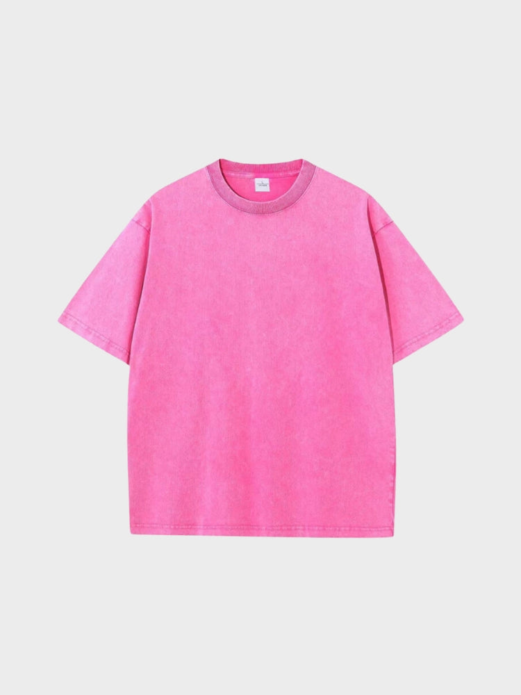 Paper Straight Heavy Loose Washed T-Shirt