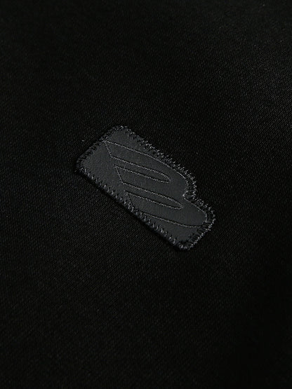 Paper Straight Double Zipper Hoodie