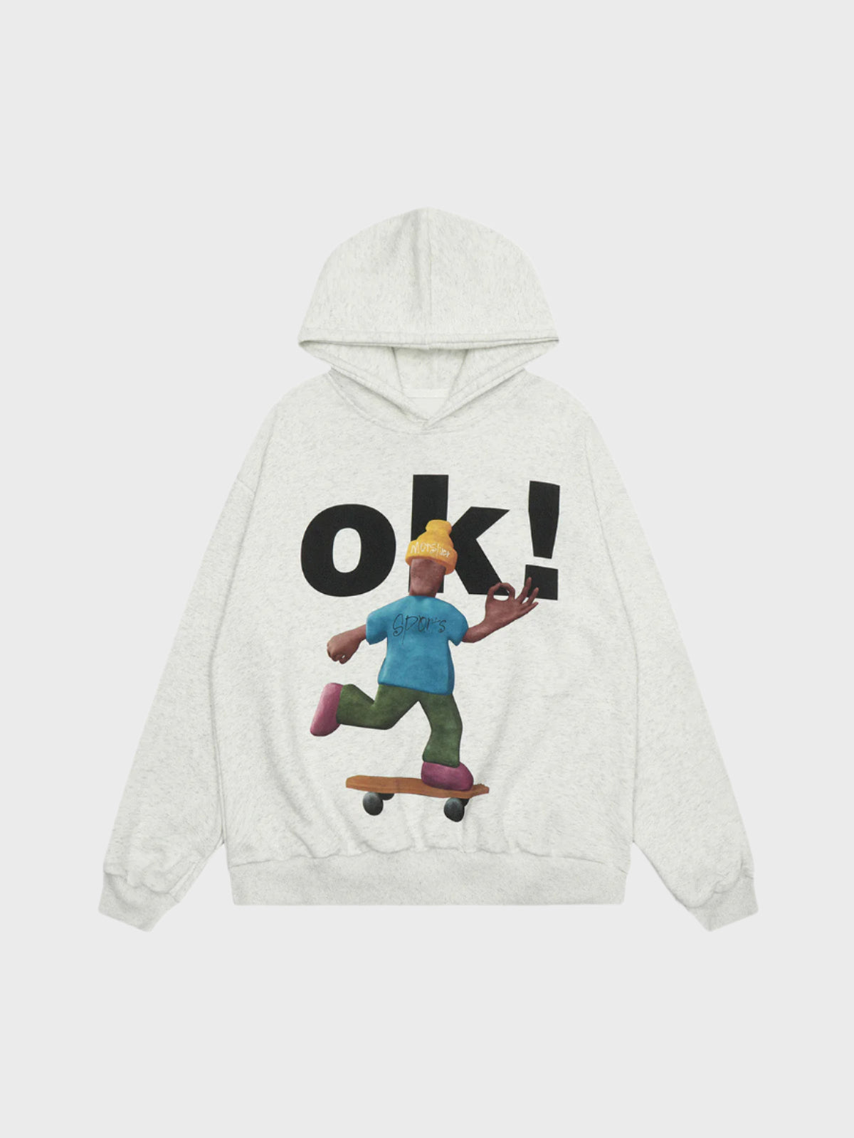 Paper Straight Skate OK! Hoodie