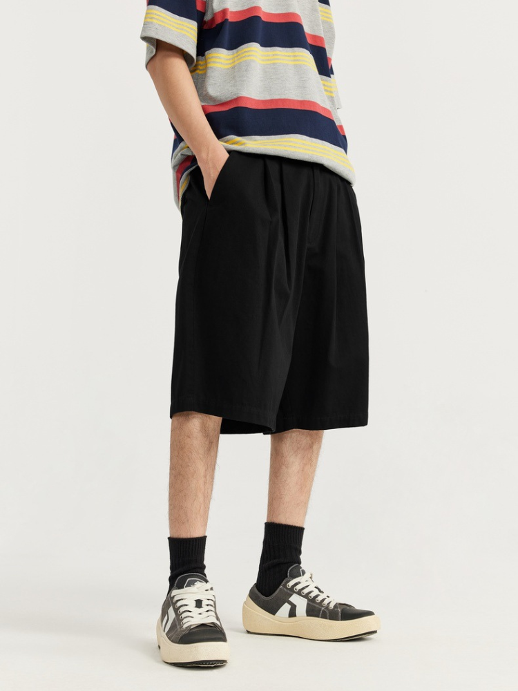 Paper Straight Slope Jorts