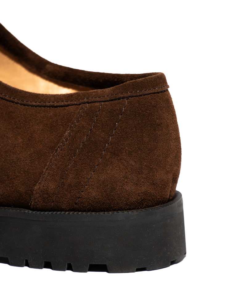 Lug Moc Derby Brown