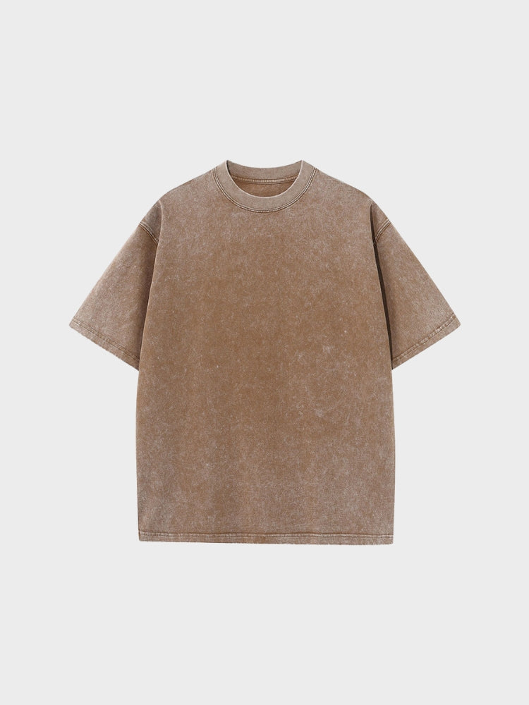 Paper Straight Heavy Loose Washed T-Shirt