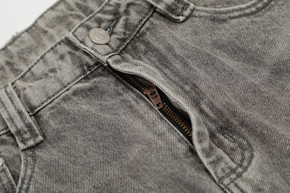 Paper Straight Blue Blood Grey Duty Jeans