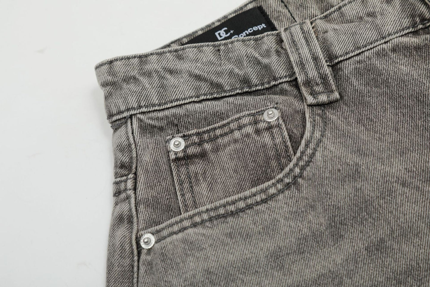 Paper Straight Blue Blood Grey Duty Jeans