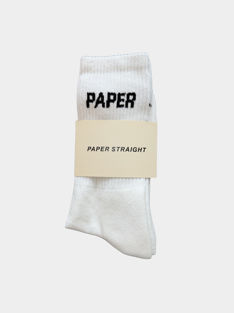 Paper Straight Socks