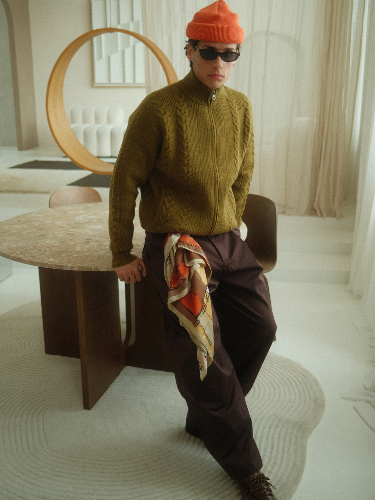 workwear jeans Burgundy