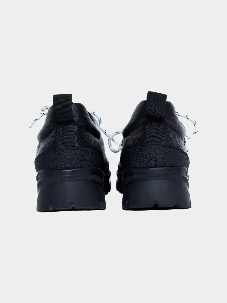 Paper Straight Alpine Hiker Black — heel and pull loops, pair