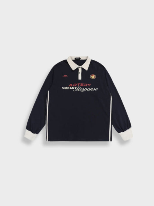 Paper Straight Polo Response Longsleeve