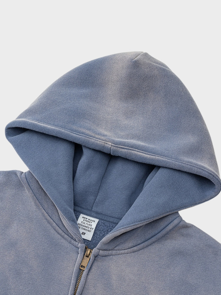 Paper Straight Spring Washed Hoodie