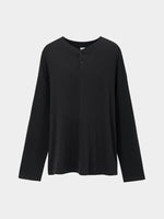 Bracken Henley Black