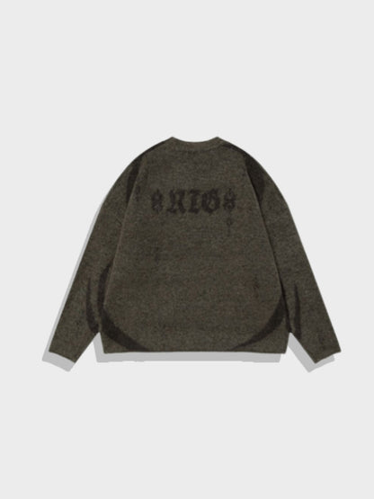 Paper Straight Icon Wool Sweater