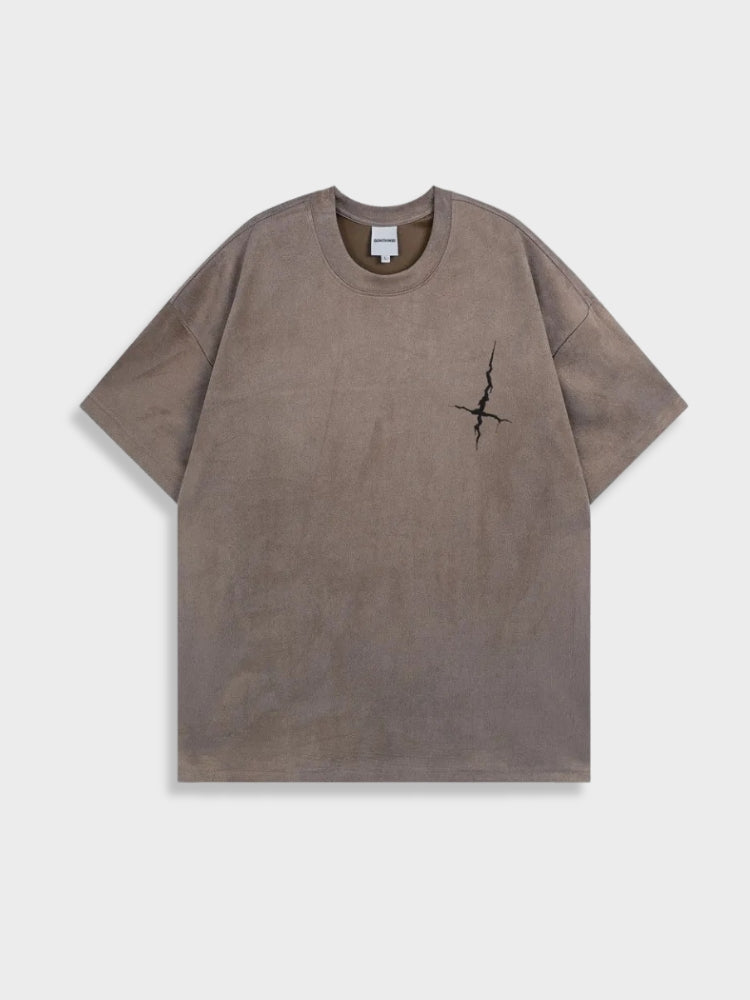 Paper Straight Luxe Suede Tee