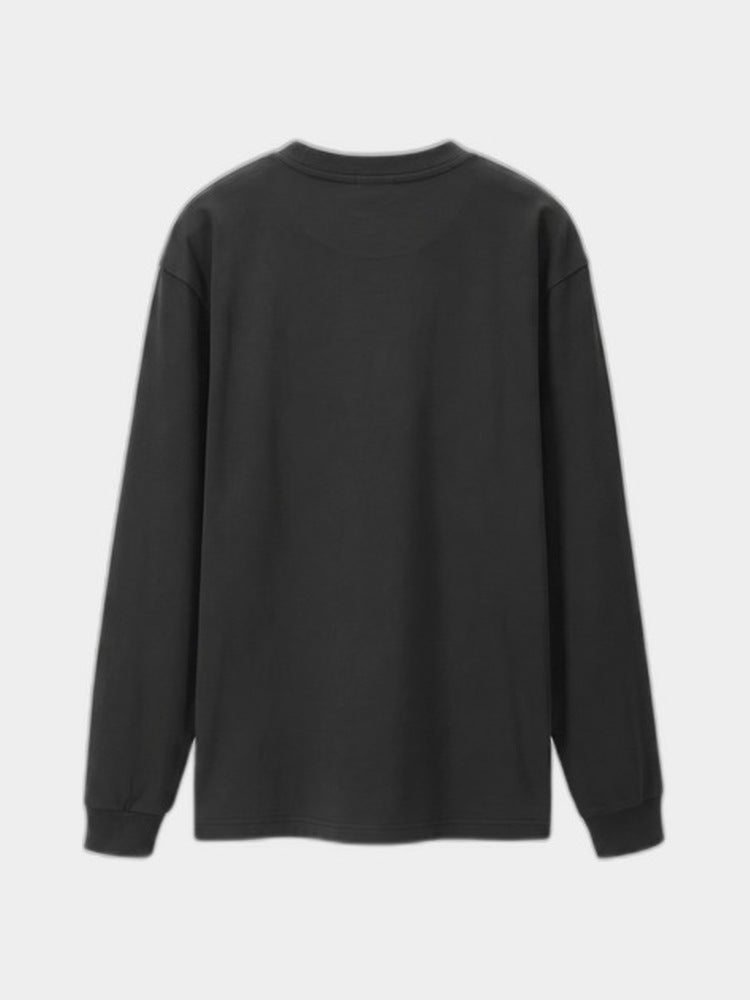 Paper Straight Fen Long Sleeve black — back