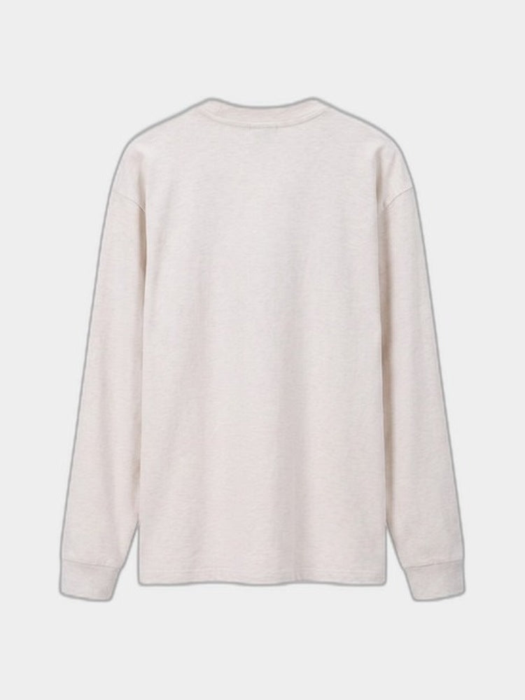Paper Straight Fen Long Sleeve ecru — back