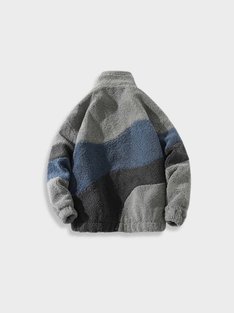 Paper Straight Retro Fleece Jacket