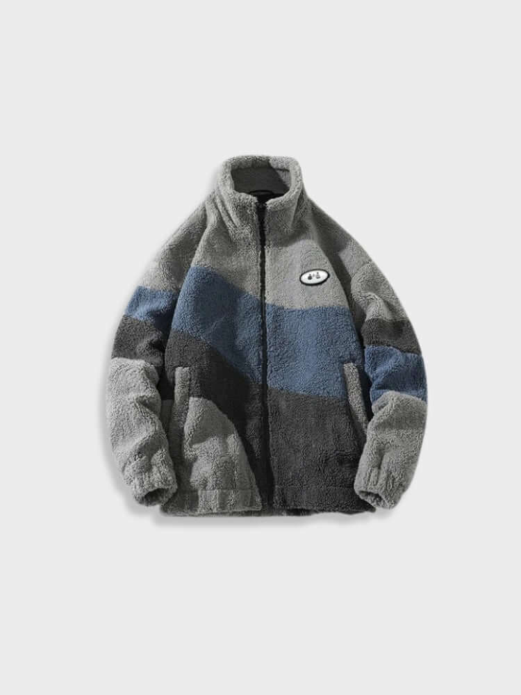 Paper Straight Retro Fleece Jacket