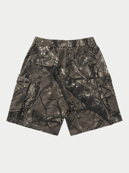 Paper Straight Urban Camo Shorts