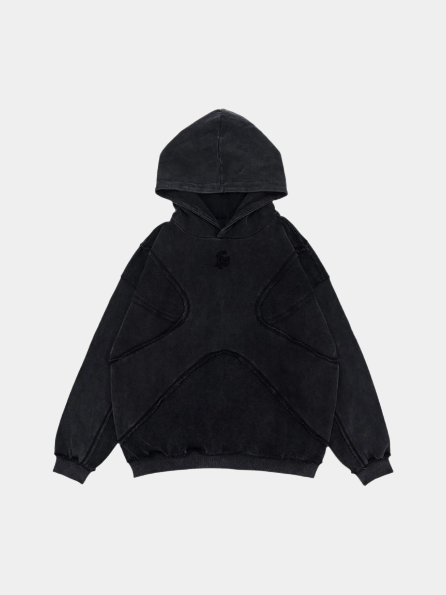 Paper Straight Washed Stitch Hoodie