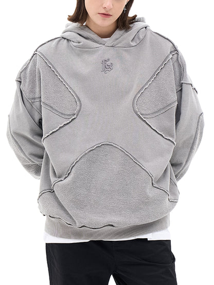 Paper Straight Washed Stitch Hoodie