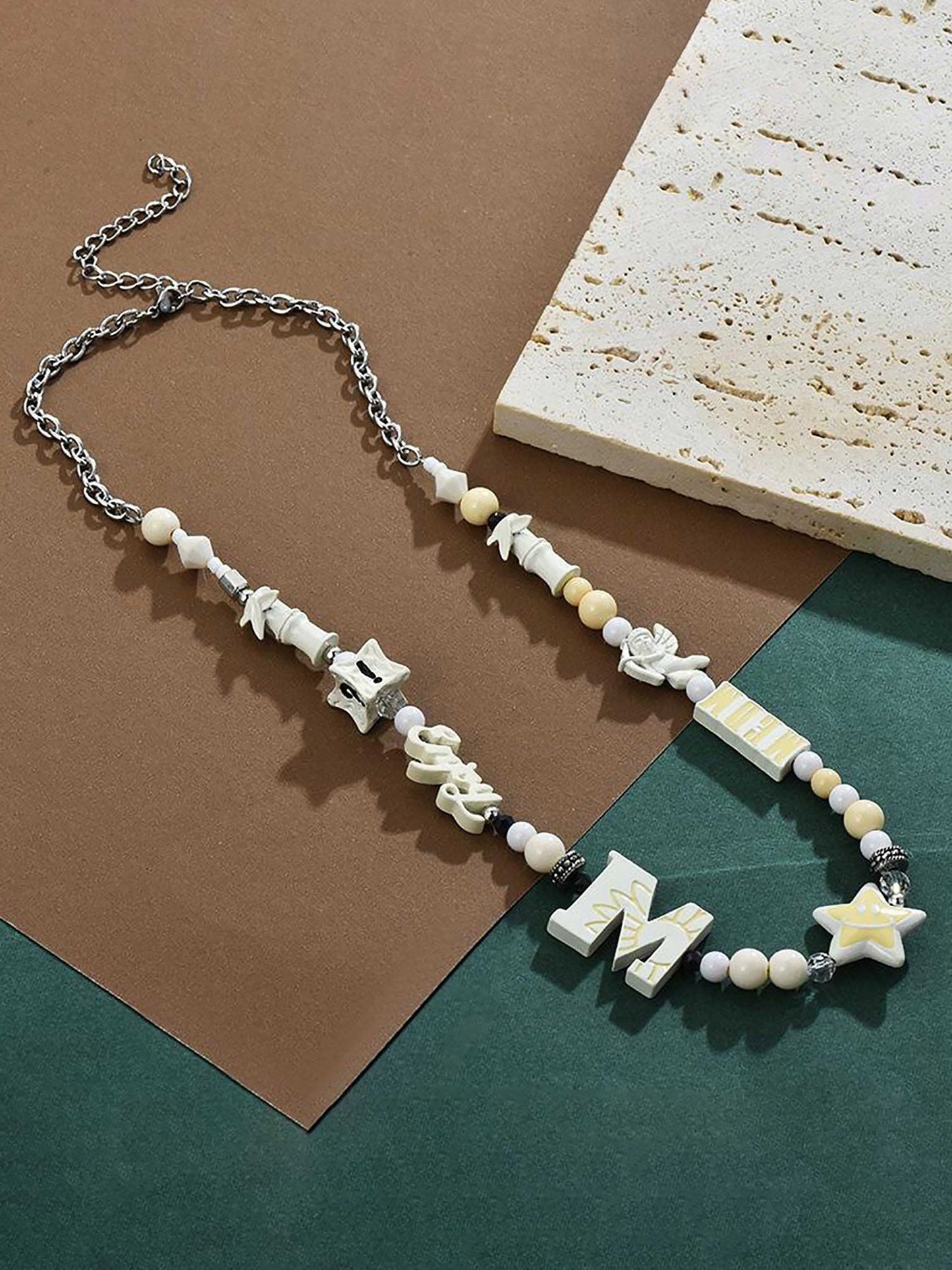 Paper Straight Lucky Necklace