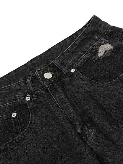 Paper Straight Industrial Cargo Jeans