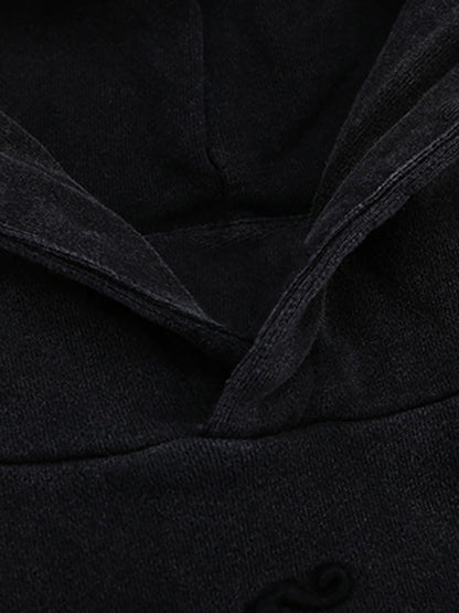 Paper Straight Washed Stitch Hoodie