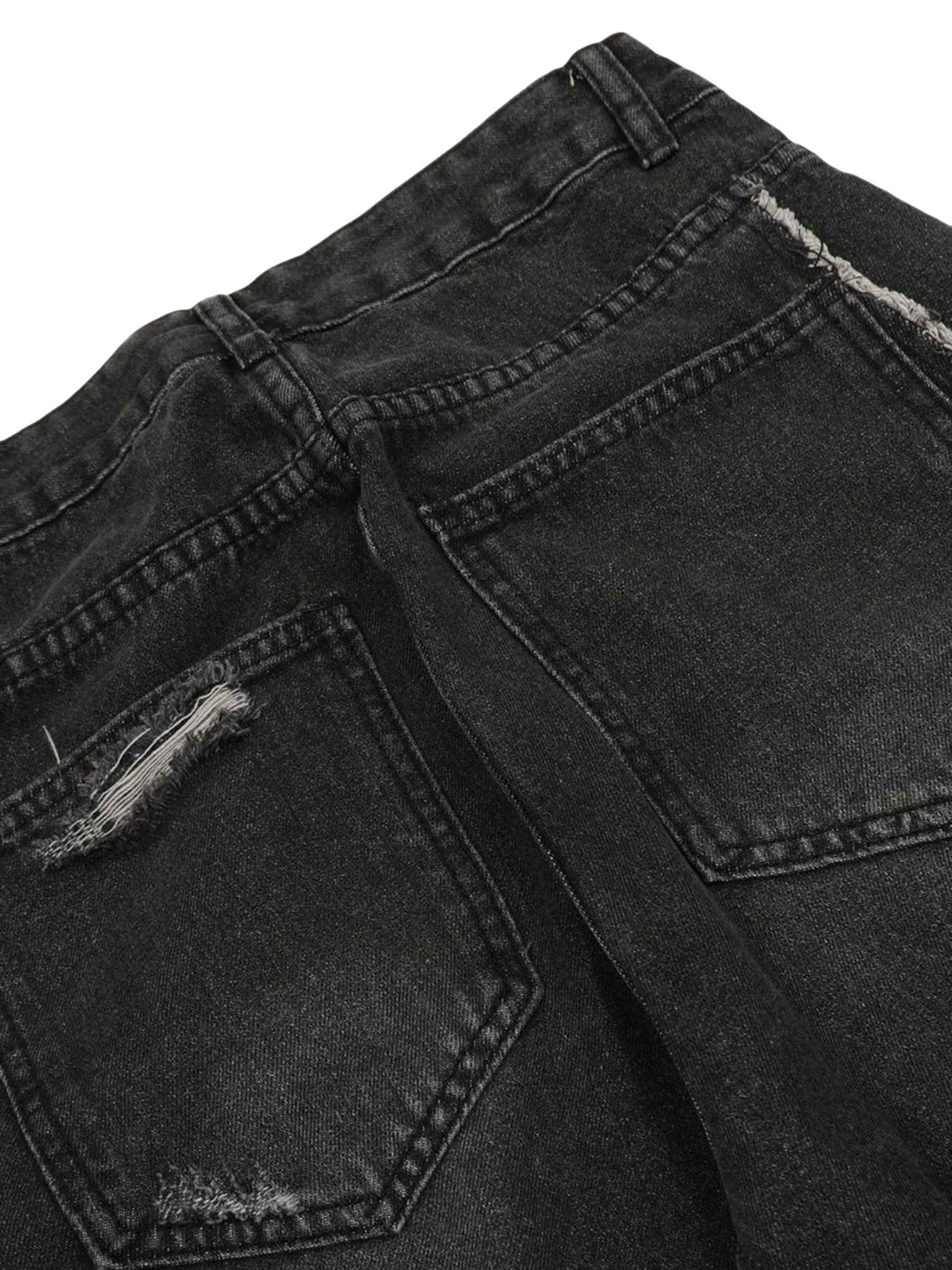 Paper Straight Industrial Cargo Jeans