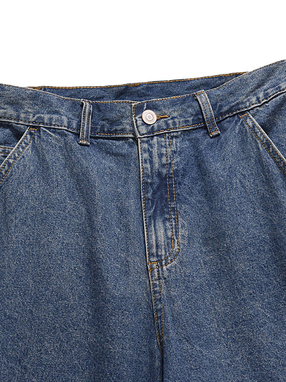 Paperstraight Vintage Blue Denim Shorts