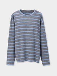 Quay Long Sleeve Grey Blue