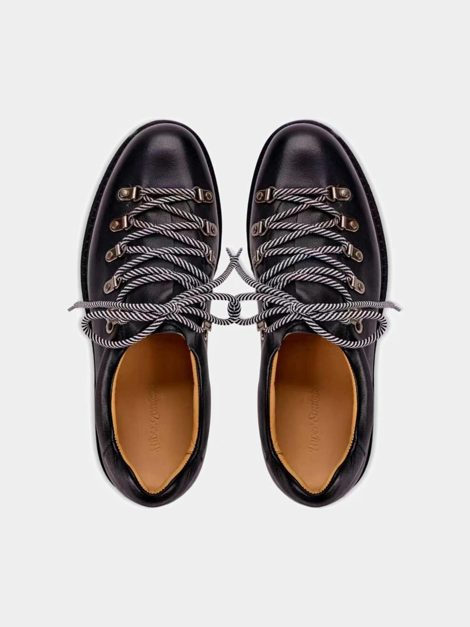 Paper Straight Summit Derby Signature black — insoles and Paper Straight branding