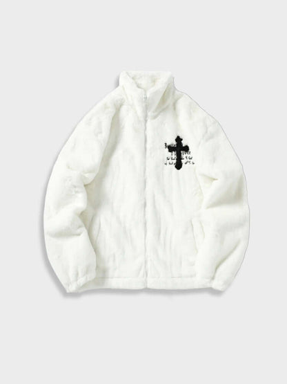 Paper Straight Cross Down Jacket